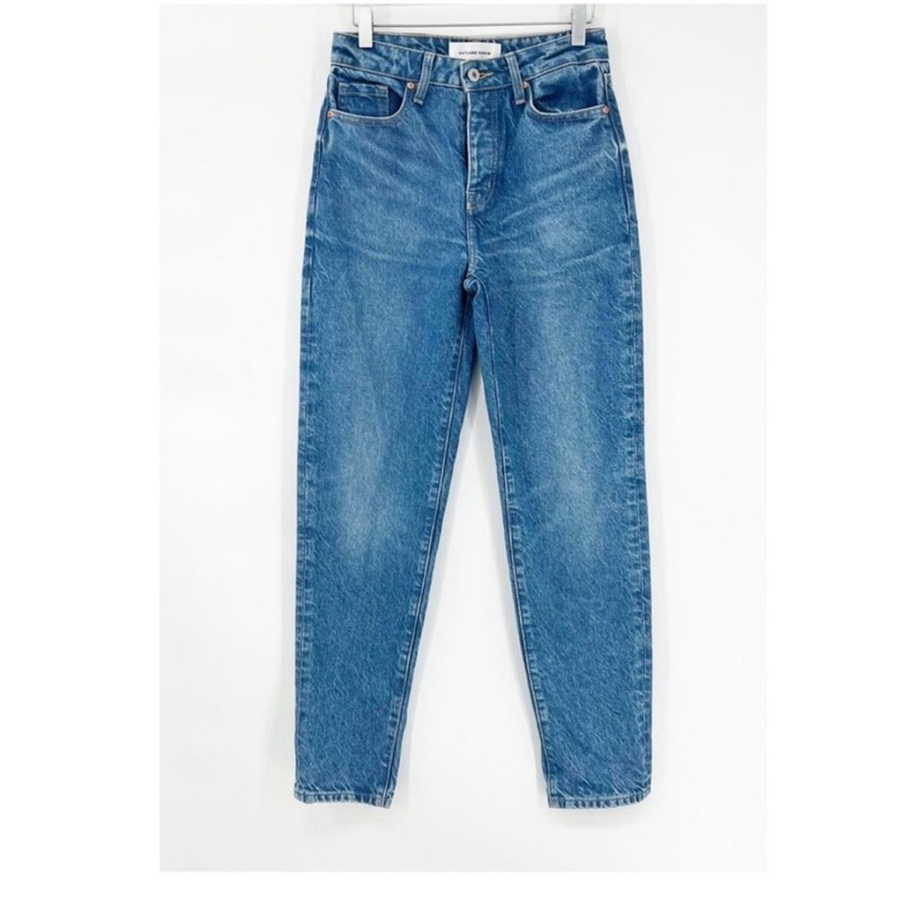 Outland Denim Abigail Tomcat Girlfriend High Waist Jeans 26 organic cotton y2k